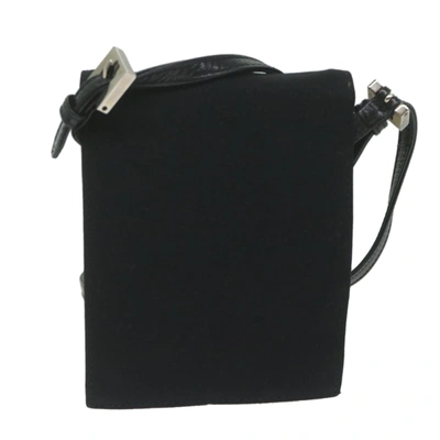 Shop Fendi Black Synthetic Shoulder Bag ()