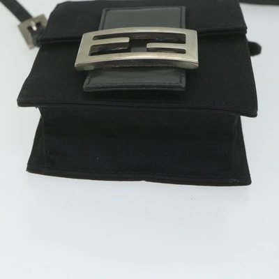 Shop Fendi Black Synthetic Shoulder Bag ()