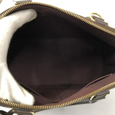 Pre-owned Louis Vuitton Alma Brown Canvas Tote Bag ()