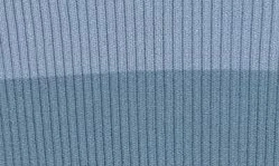Shop Blu Pepper Stripe Knit Crop Top In Blue