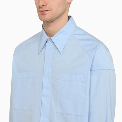 Shop Apc A.p.c. A.p.c. X Nrl Shirt In Blue