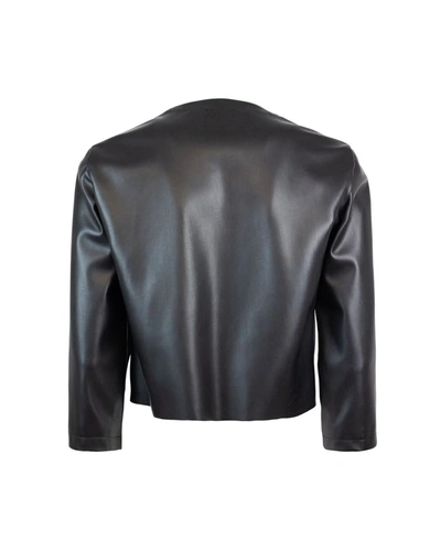 Shop Liu •jo Liu Jo Jacket In Black