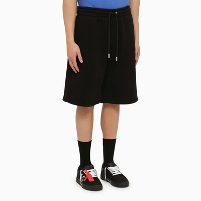 Shop Off-white ™ Bermuda Shorts With Logo In Black