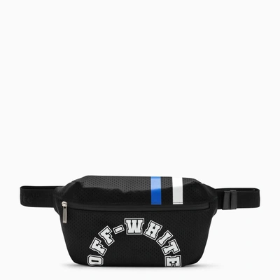 Shop Off-white ™ Mesh Bumbag With Logo In Black