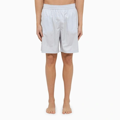Shop Off-white ™ Ice-white Swimming Costume With Logo In Grey