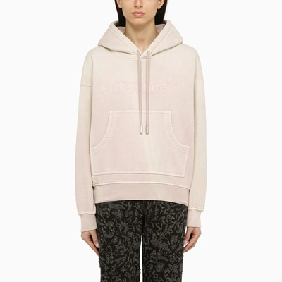Shop Off-white ™ Hoodie With Logo In Pink