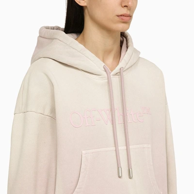 Shop Off-white ™ Hoodie With Logo In Pink
