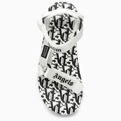 Shop Palm Angels Depa  X Suicoke Sandals In White