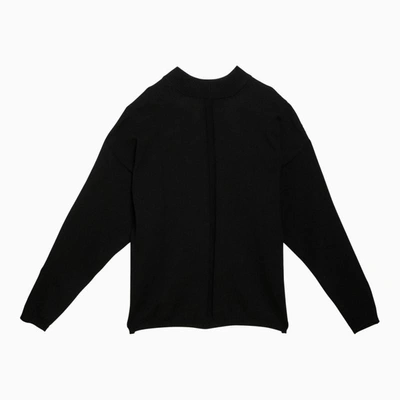 Shop Rick Owens Semi-transparent Jersey In Black