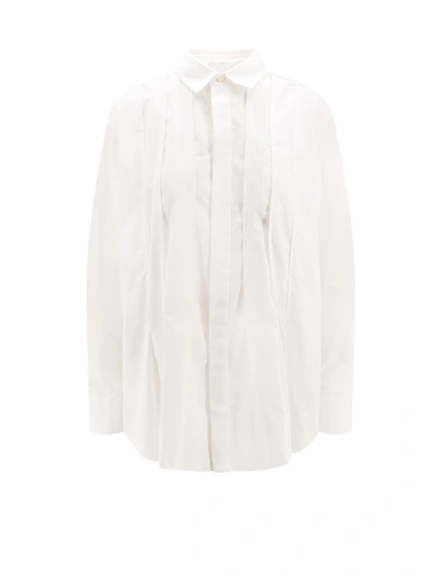 Shop Sacai Shirt In Off White