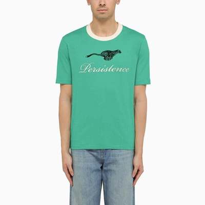 Shop Wales Bonner T-shirt With Print In Green