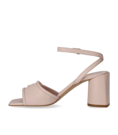Shop Ea7 Emporio Armani  Pink Heeled Sandal