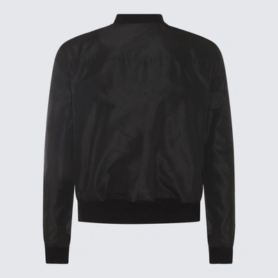 Shop Rick Owens Black Bauhaus Casual Jacket