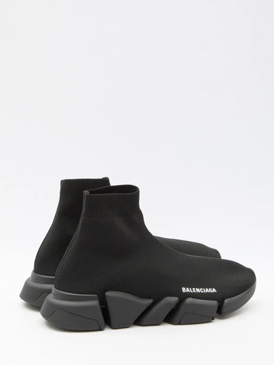 Shop Balenciaga Speed 2.0 Sneakers In Black