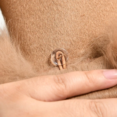 Wanan Touch Chiara Camel Cashmere Blend Coat