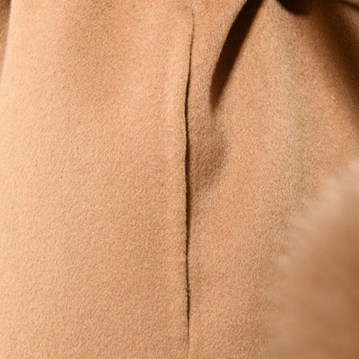 Wanan Touch Chiara Camel Cashmere Blend Coat
