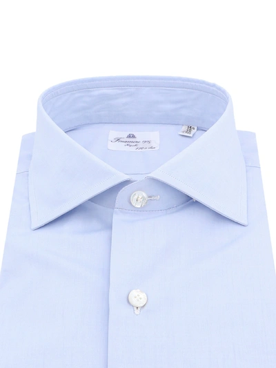 Shop Finamore Classic Cotton Shirt