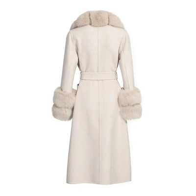 Wanan Touch Coat Lebonè Beige Mixed Cashmere