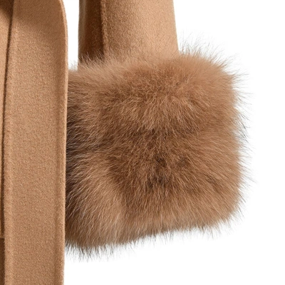 Wanan Touch Chiara Camel Cashmere Blend Coat
