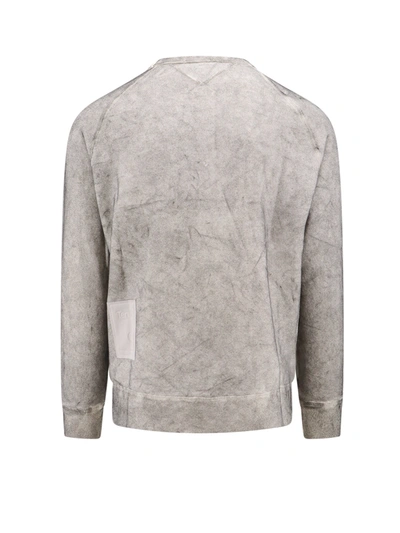 Shop Ten C Cotton Sweatshirt With Dyed Effect