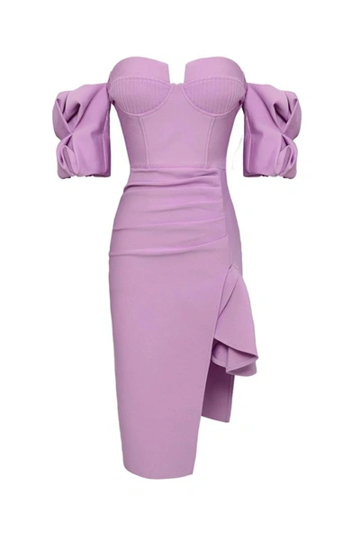 Shop Wanan Touch Dress Charlotte Lilac