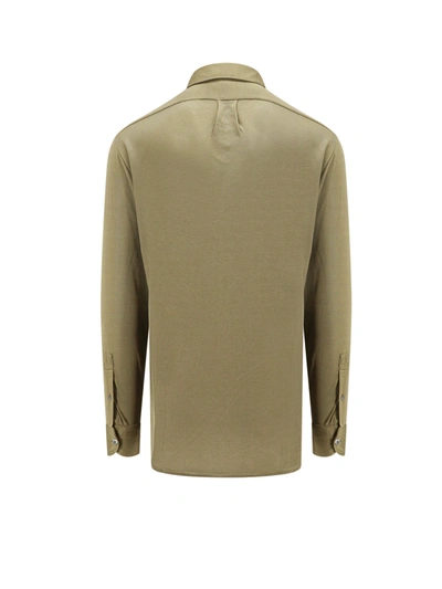 Shop Tom Ford Knitted Silk Shirt