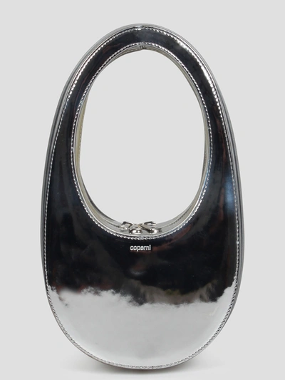 Shop Coperni Mirrored Mini Swipe Bag