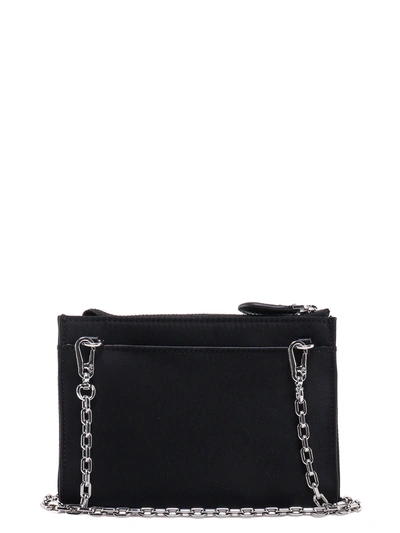 Shop Karl Lagerfeld Recycled Nylon Shoulder Bag With Iconic Frontal Karl