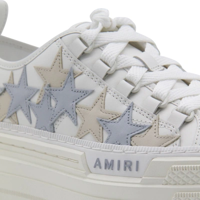 Shop Amiri Sneakers In Grey Blue