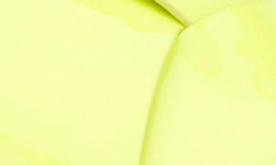 Fashion To Figure Tiana Slide Sandal In Yellow Neon