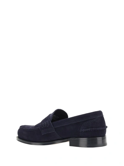 Shop Church's Loafers In Navy