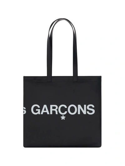 Shop Comme Des Garçons Shoulder Bags In Black