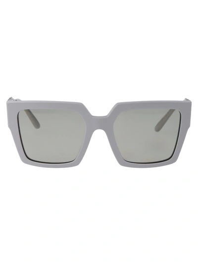 Dolce & Gabbana Full Frame Sunglasses In 341887 Light Grey