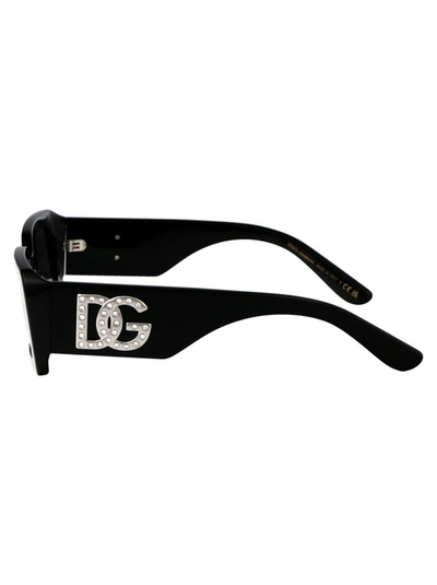 Dolce & Gabbana Squared Sunglasses 0 Dg4447 B 335587 In 335587 Black