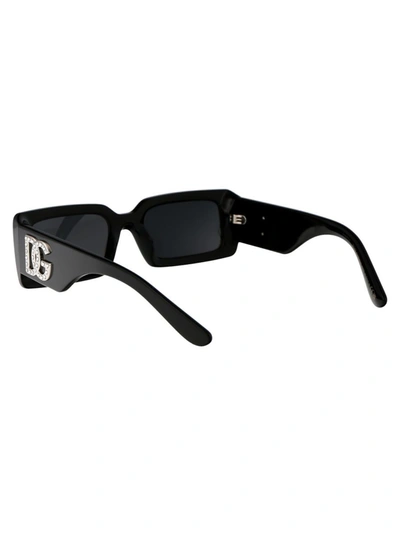 Shop Dolce & Gabbana Sunglasses In 335587 Black