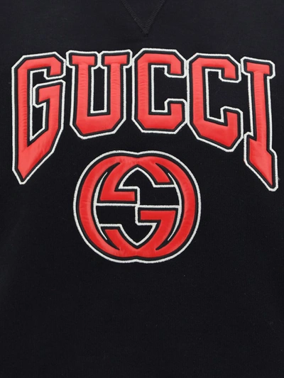 Shop Gucci Sweatshirts In Black/mix