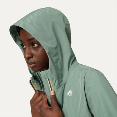 Shop K-way Jacket In Green