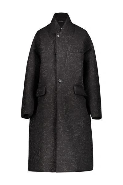 Shop Maison Margiela Oversize Coat Clothing In Black