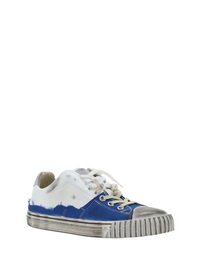 Shop Maison Margiela Sneakers In Blue/white