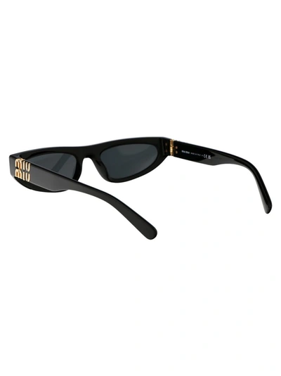 Shop Miu Miu Sunglasses In 1ab5s0 Black