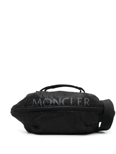 Shop Moncler Alchemy Belt Bag Bags In Black