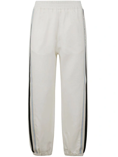Shop Moncler Trousers Clothing In White