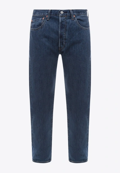 Shop Levi's 501 Original Slim Jeans In Blue