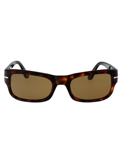 Shop Persol Sunglasses In 24/57 Havana