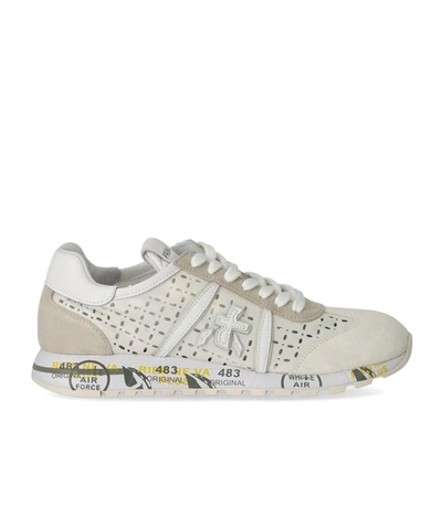 Shop Premiata Lucyd 6669 Sneaker In White