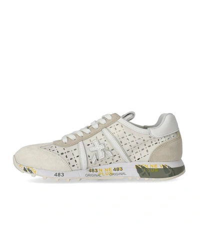 Shop Premiata Lucyd 6669 Sneaker In White