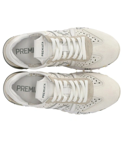 Shop Premiata Lucyd 6669 Sneaker In White