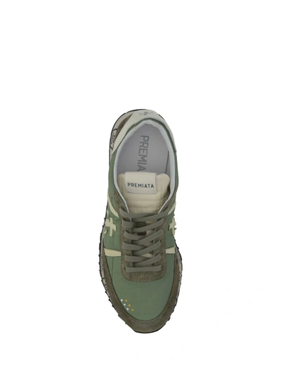 Shop Premiata Sneakers In Military Green