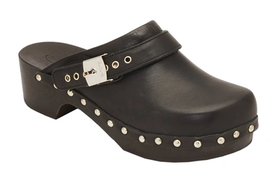 Scholl Pescura Clog 50 Shoes In 1004 Black