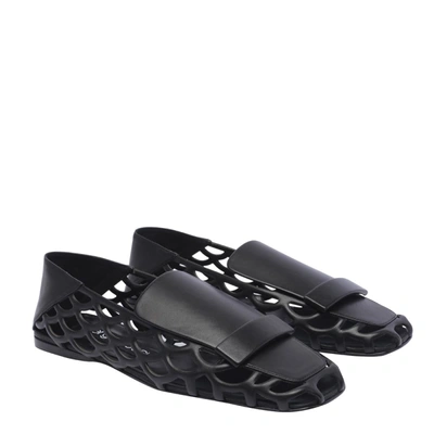 Shop Sergio Rossi Flat Shoes In Black